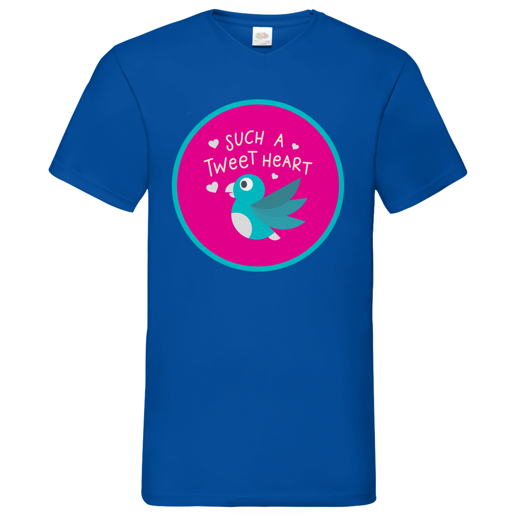 Tweet Herat - V-Neck T-Shirt