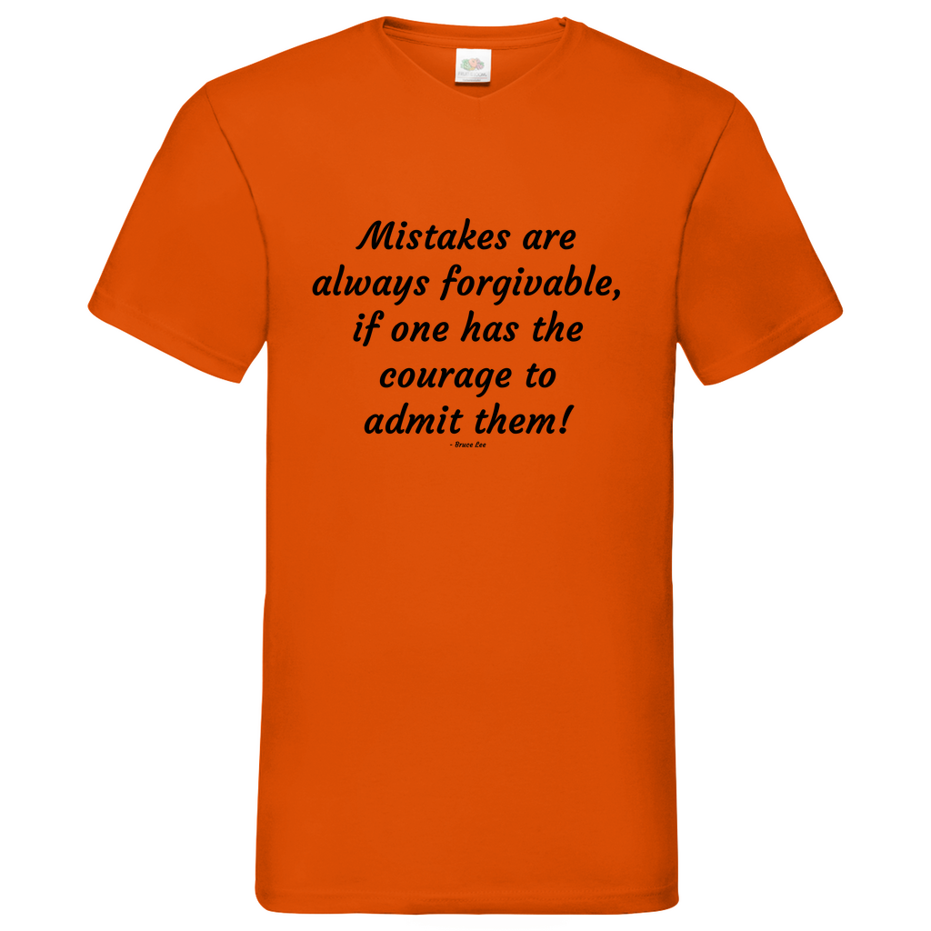 Mistakes- V-Neck T-Shirt bright
