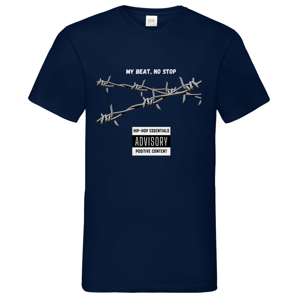 My Beat - V-Neck T-Shirt dark