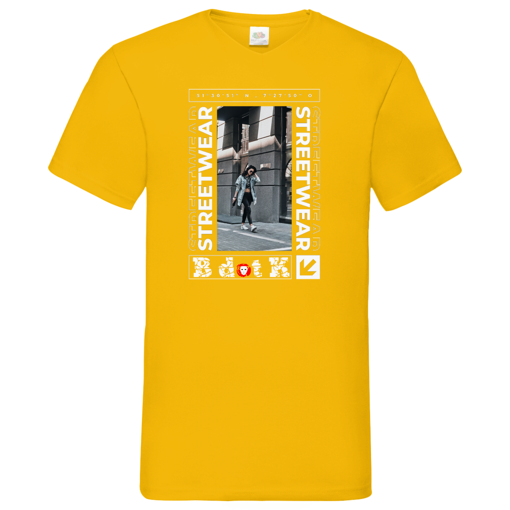 Grad B dot K - V-Neck T-Shirt dark