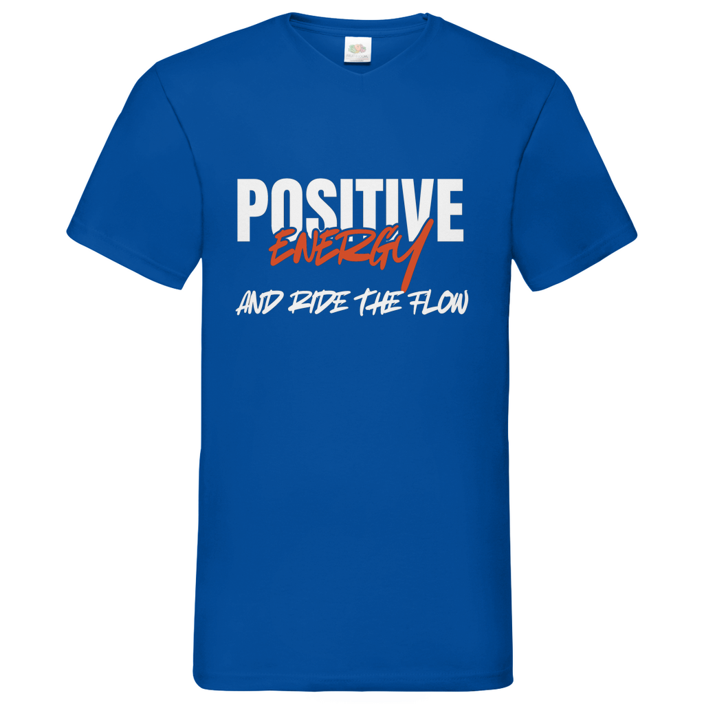 Positive Energy- V-Neck T-Shirt dark