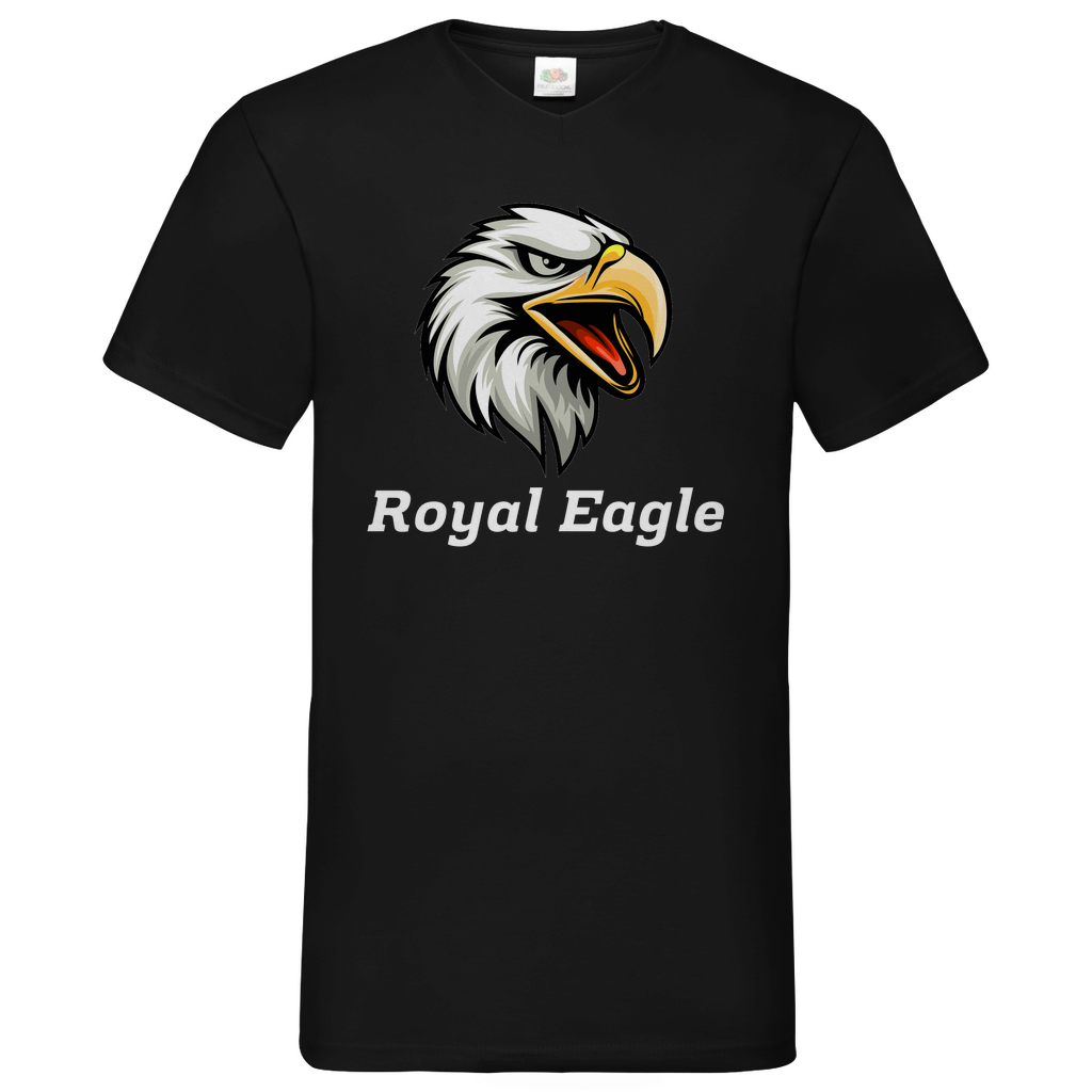 Eagle - V-Neck T-Shirt - dark