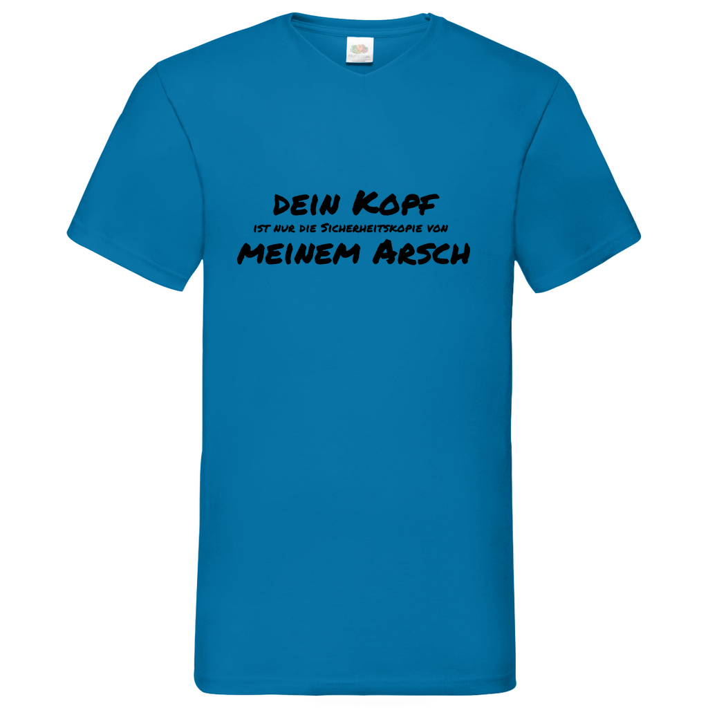 Sicherheitskopie - V-Neck T-Shirt bright