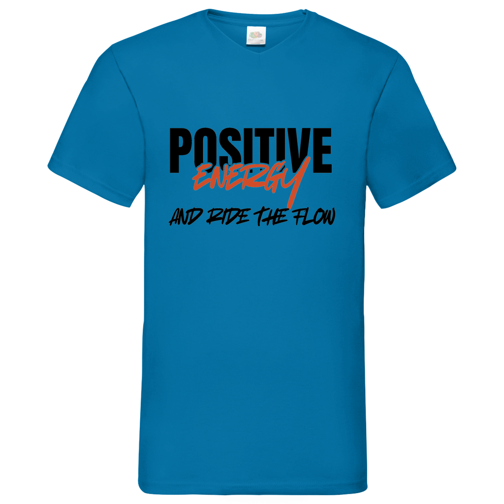 Positive Energy- V-Neck T-Shirt dark