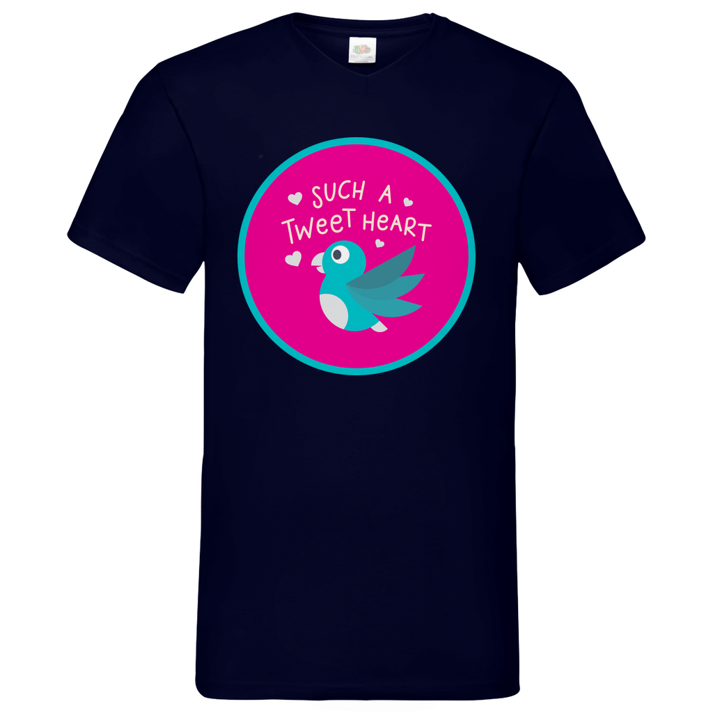 Tweet Herat - V-Neck T-Shirt