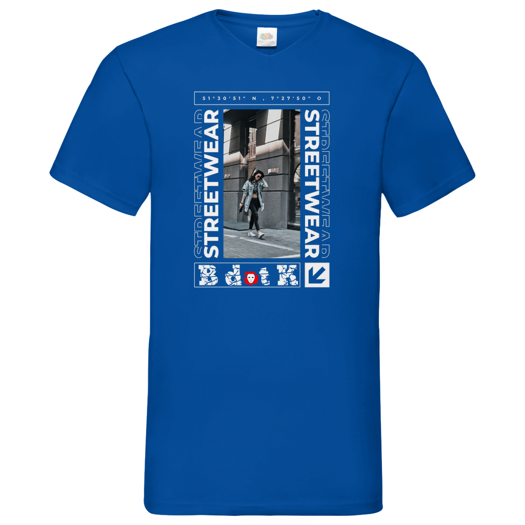 Grad B dot K - V-Neck T-Shirt dark