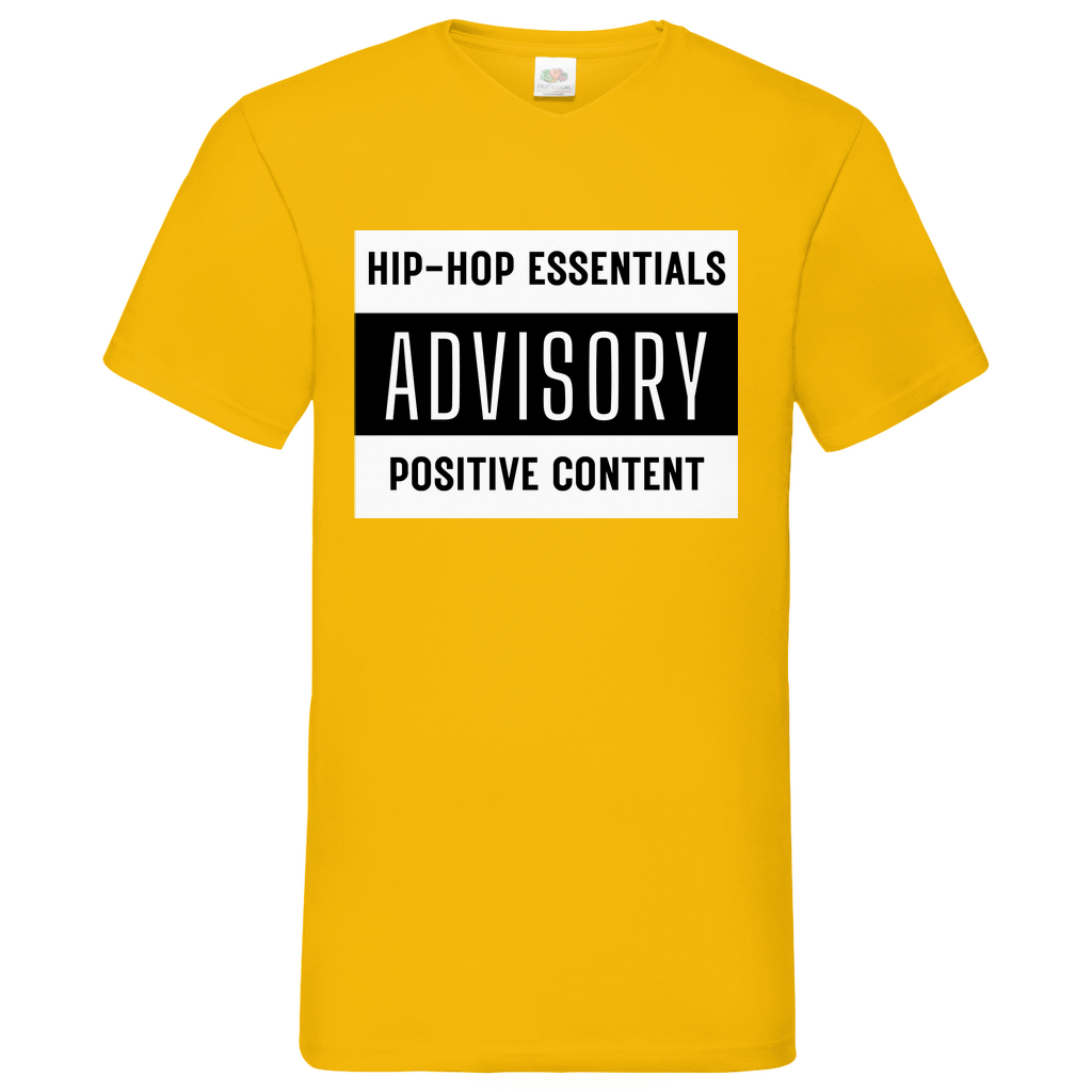 HipHop Advisory - V-Neck T-Shirt dark
