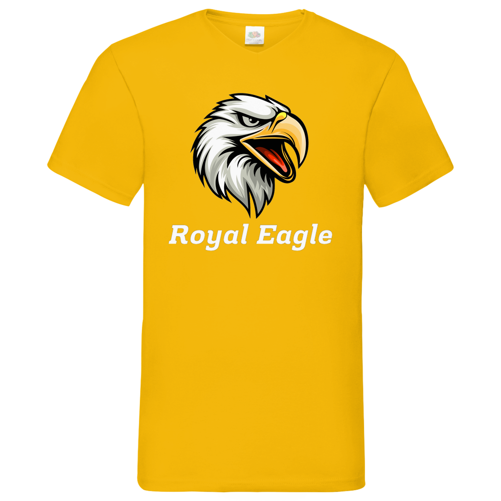 Eagle - V-Neck T-Shirt - dark