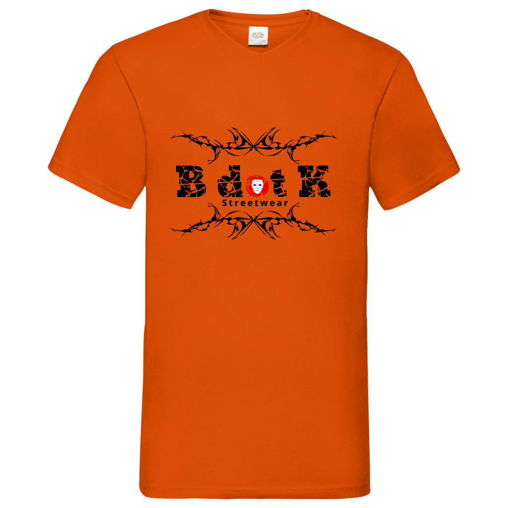 B dot K Streetware - V-Neck T-Shirt - bright