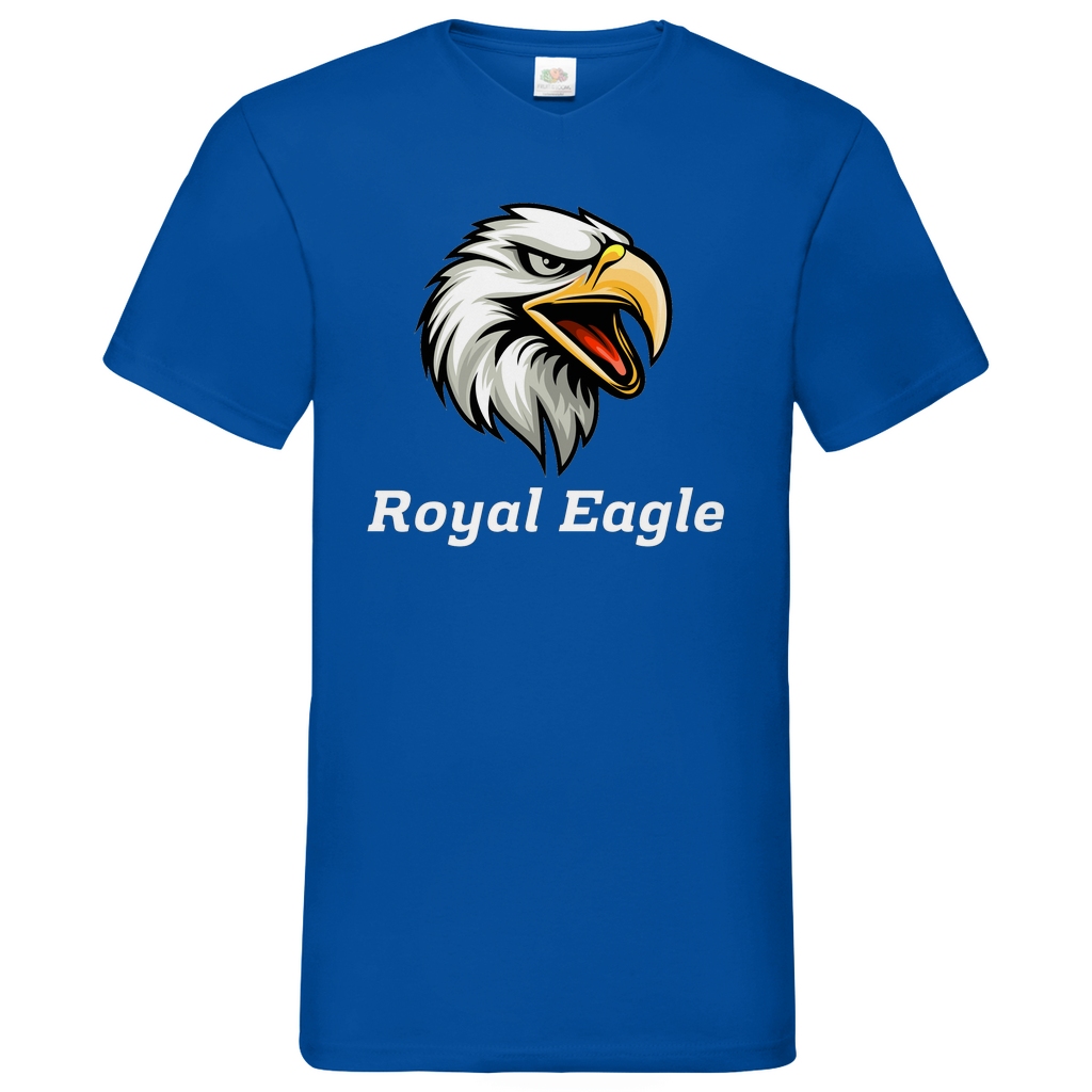 Eagle - V-Neck T-Shirt - dark