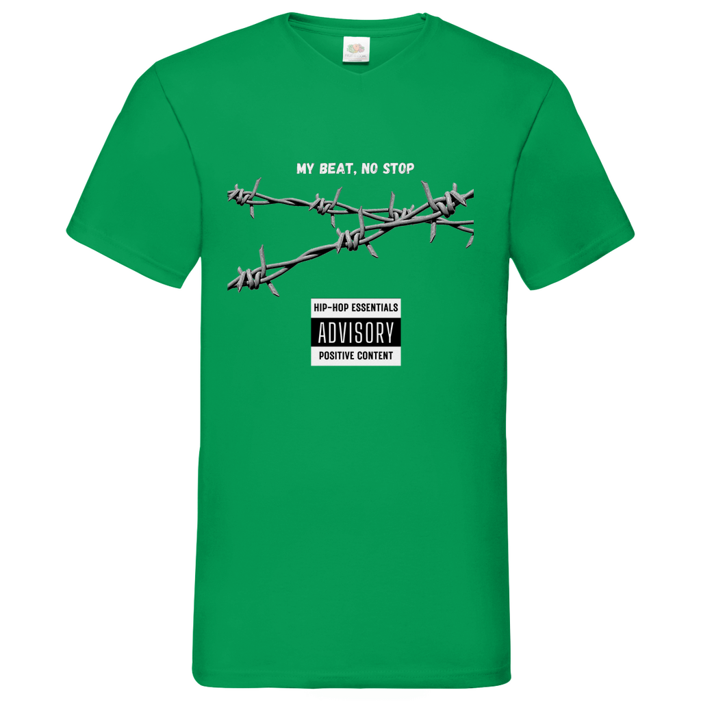My Beat - V-Neck T-Shirt dark