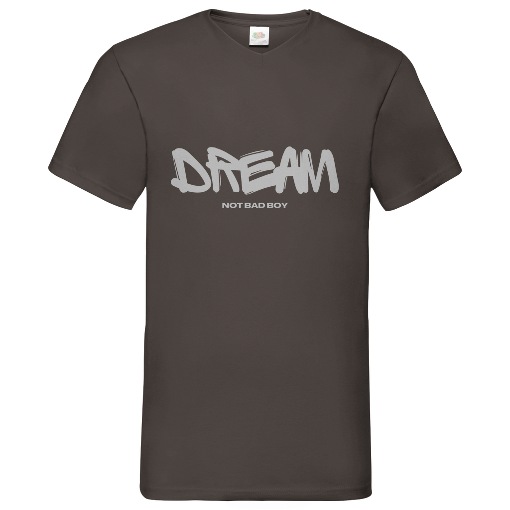 Dream - V-Neck T-Shirt - dark