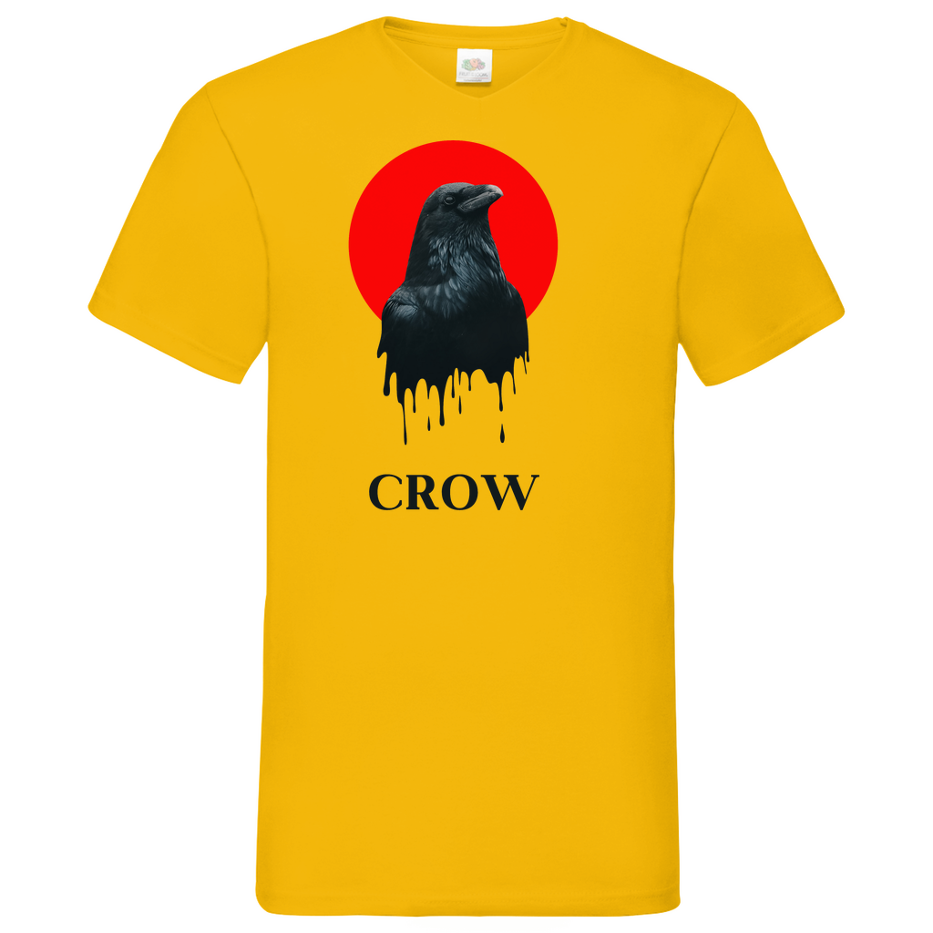 Crow - V-Neck T-Shirt