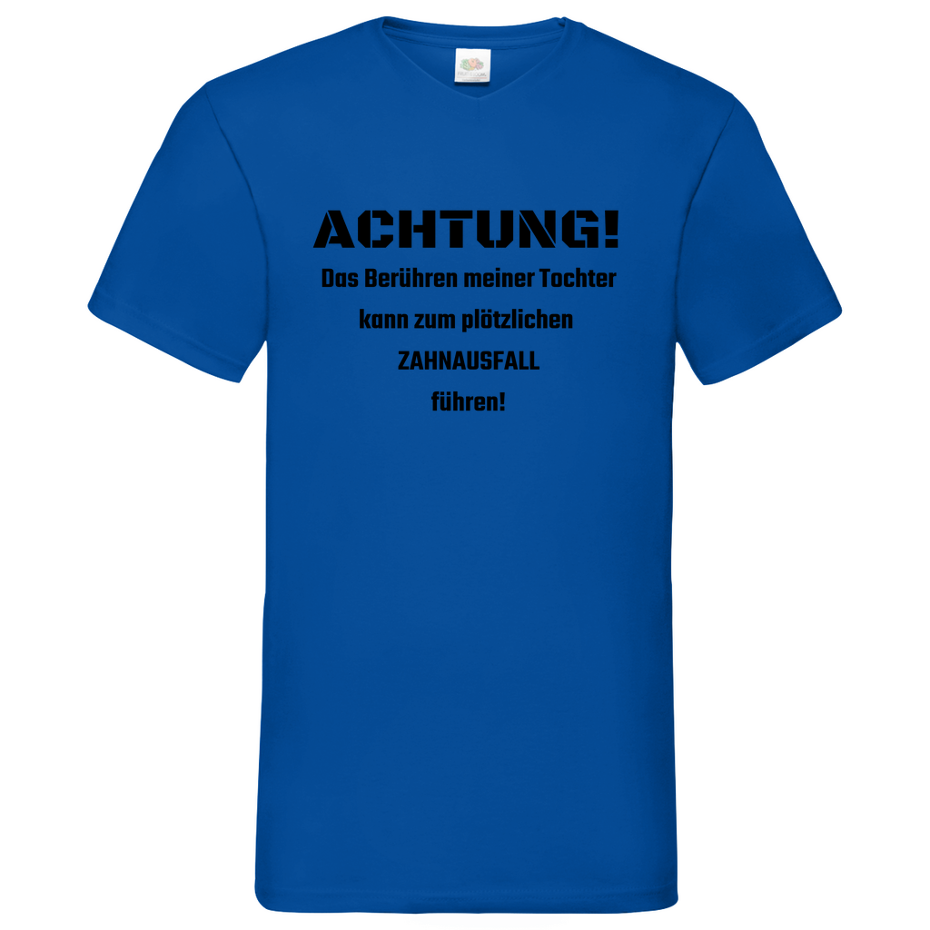 Tochter - V-Neck T-Shirt bright