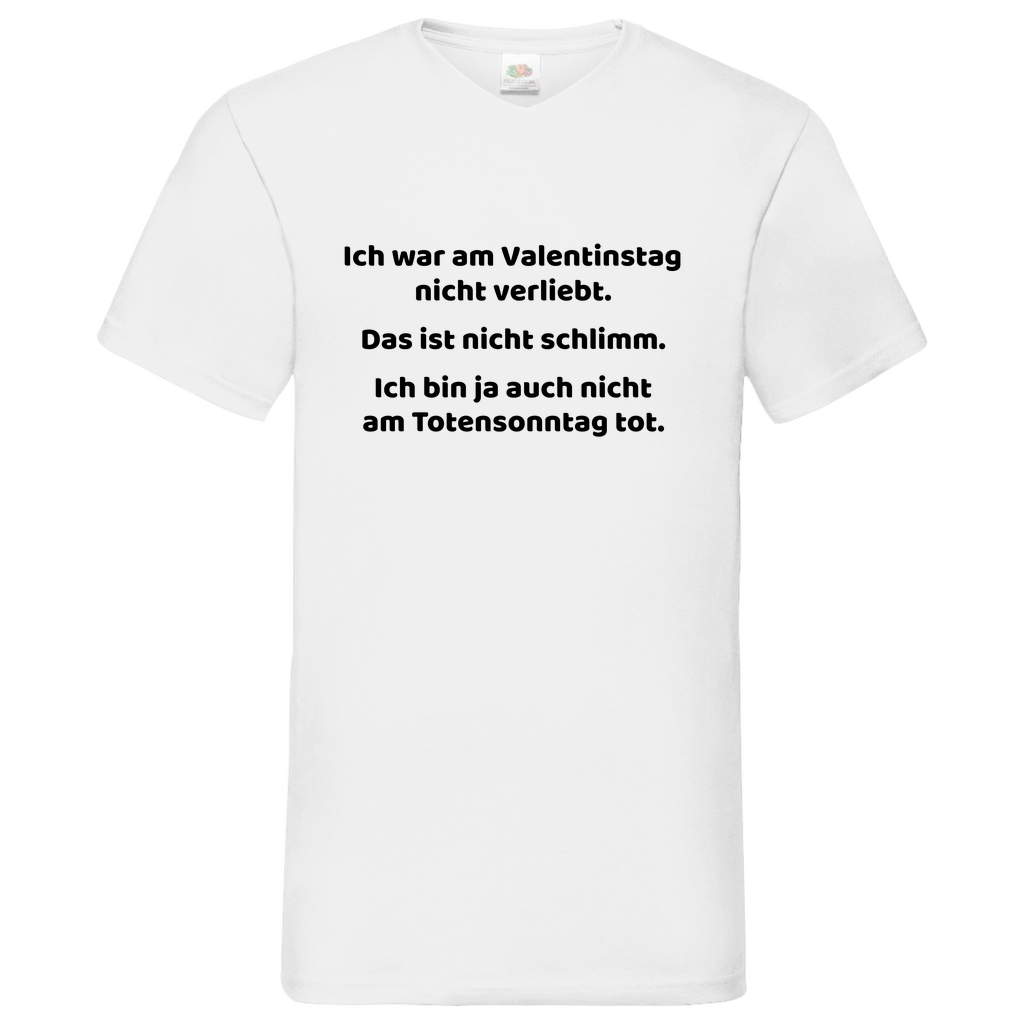 Totensonntag - V-Neck T-Shirt bright