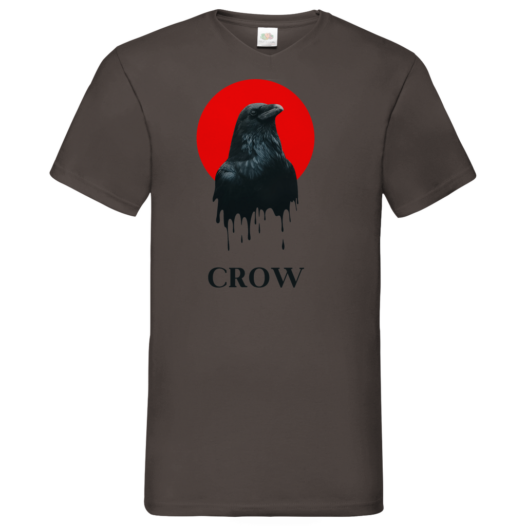 Crow - V-Neck T-Shirt