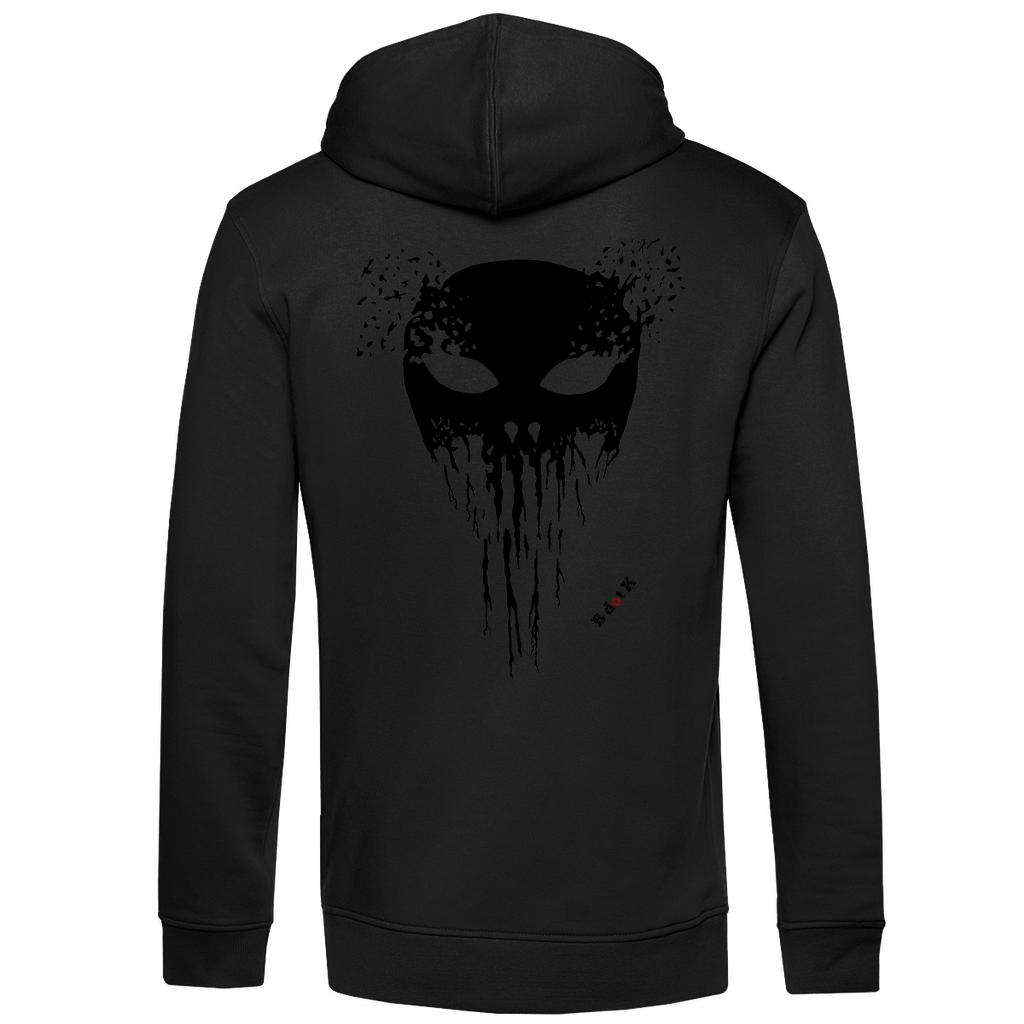 Bio Hoodie - eco B dot K Mask wrecked dark