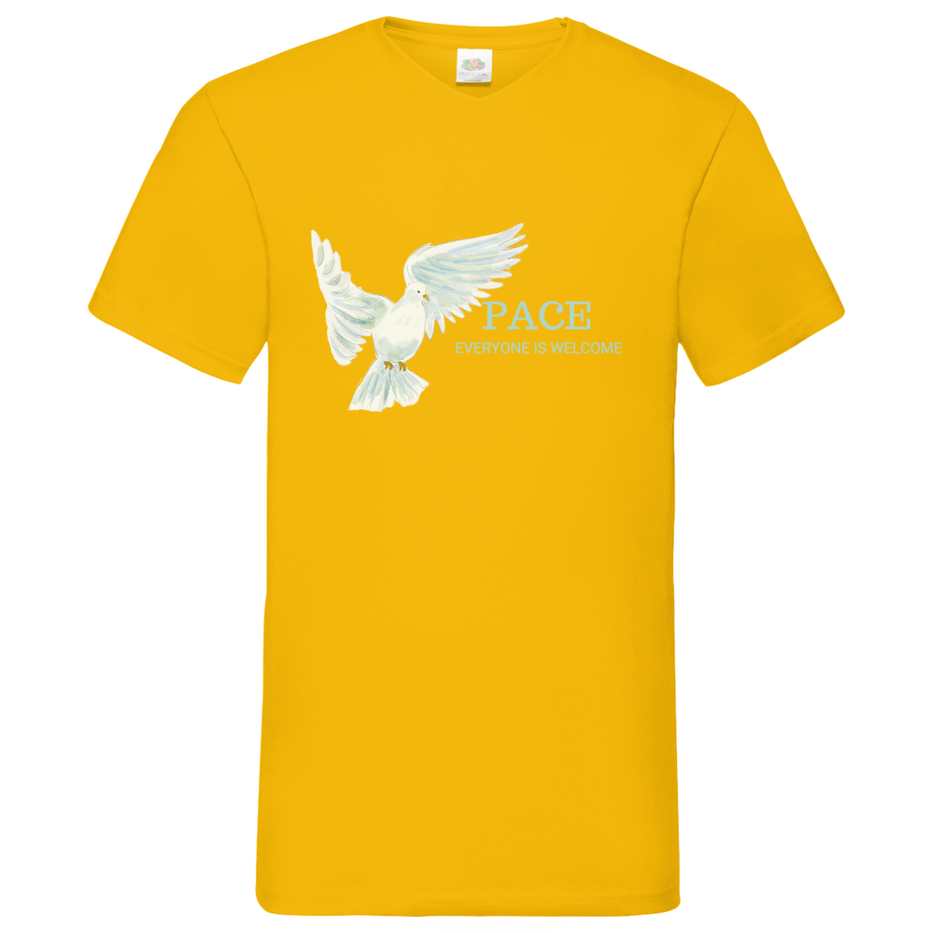 Peace Dove - V-Neck T-Shirt