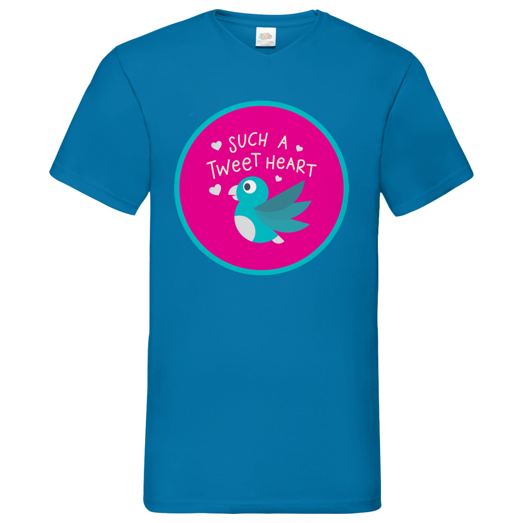 Tweet Herat - V-Neck T-Shirt
