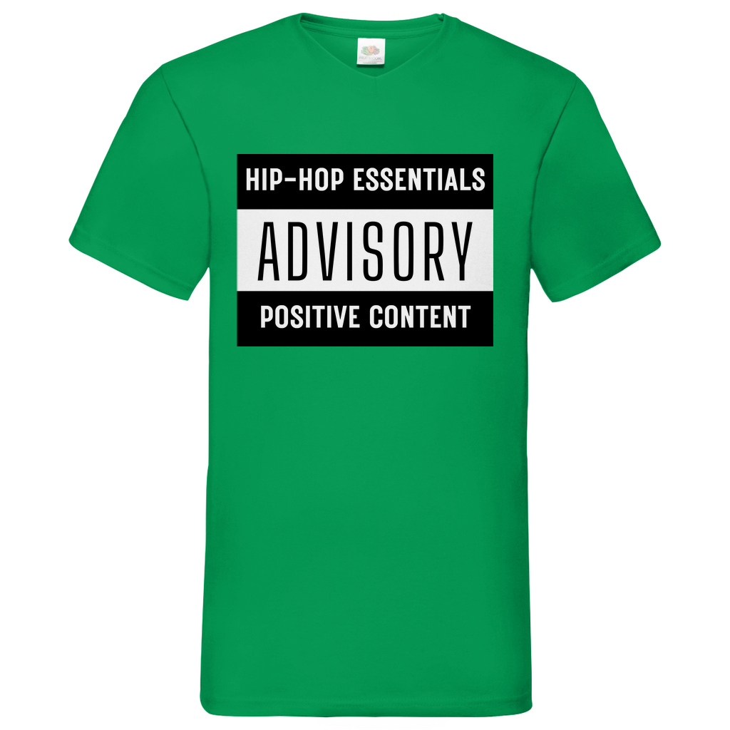 HipHop Advisory - V-Neck T-Shirt bright