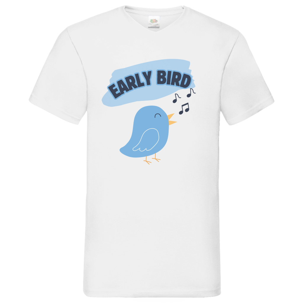Early Bird - V-Neck T-Shirt