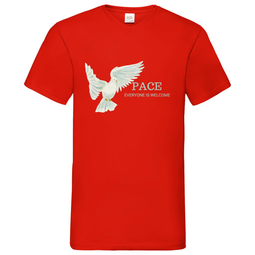 Peace Dove - V-Neck T-Shirt