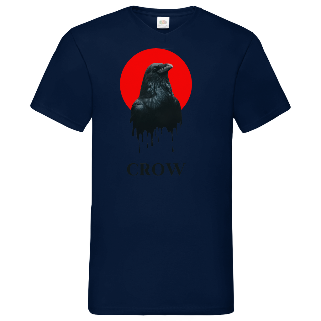 Crow - V-Neck T-Shirt