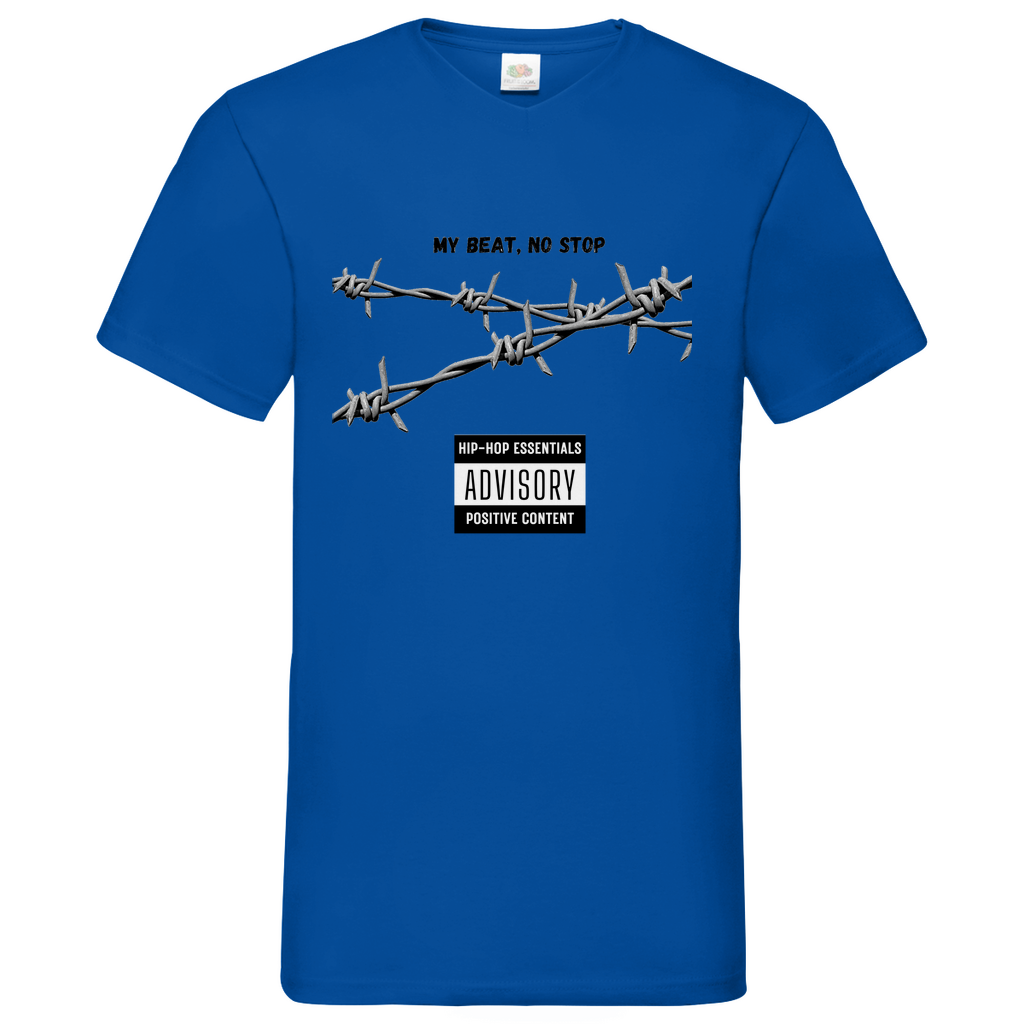 My Beat- V-Neck T-Shirt bright