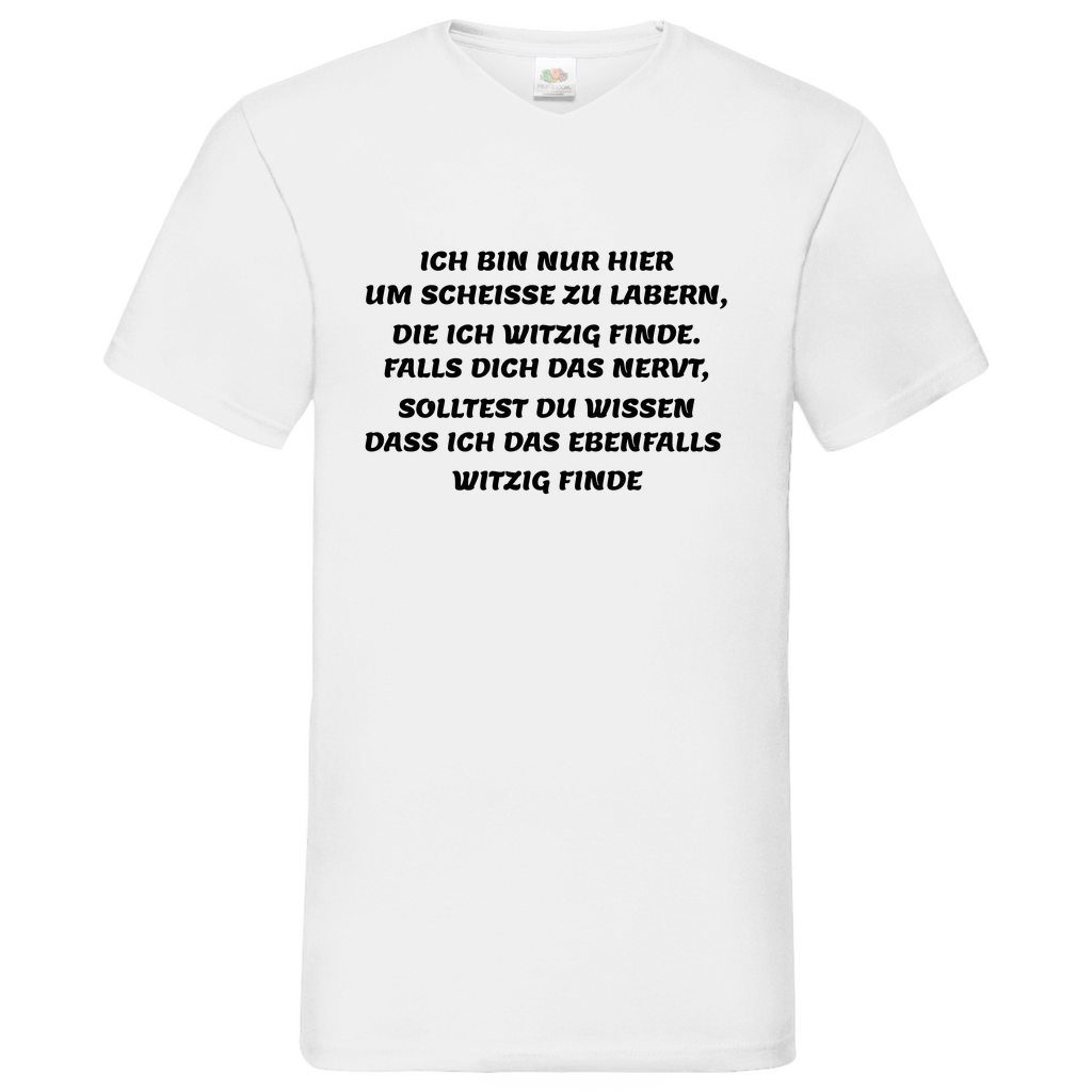 Labern - V-Neck T-Shirt bright