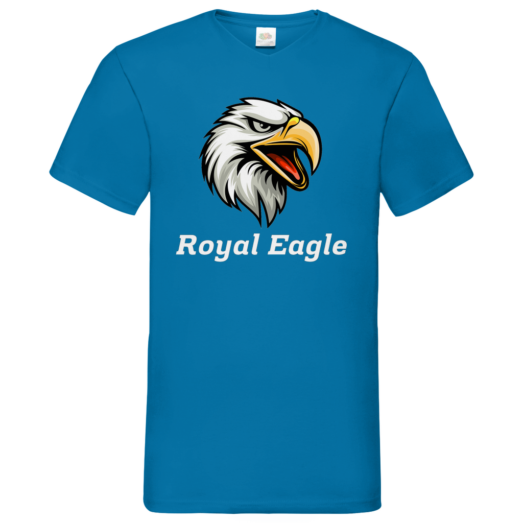 Eagle - V-Neck T-Shirt - dark