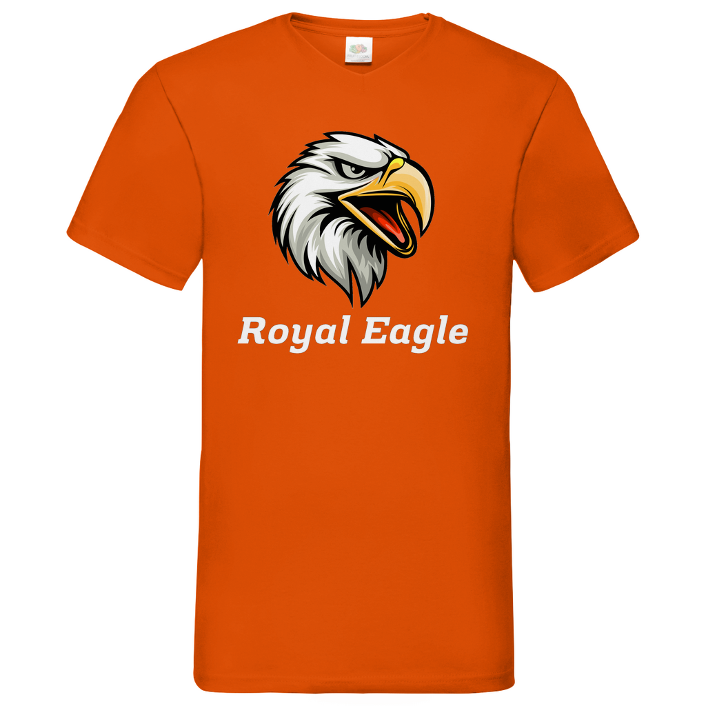 Eagle - V-Neck T-Shirt - dark