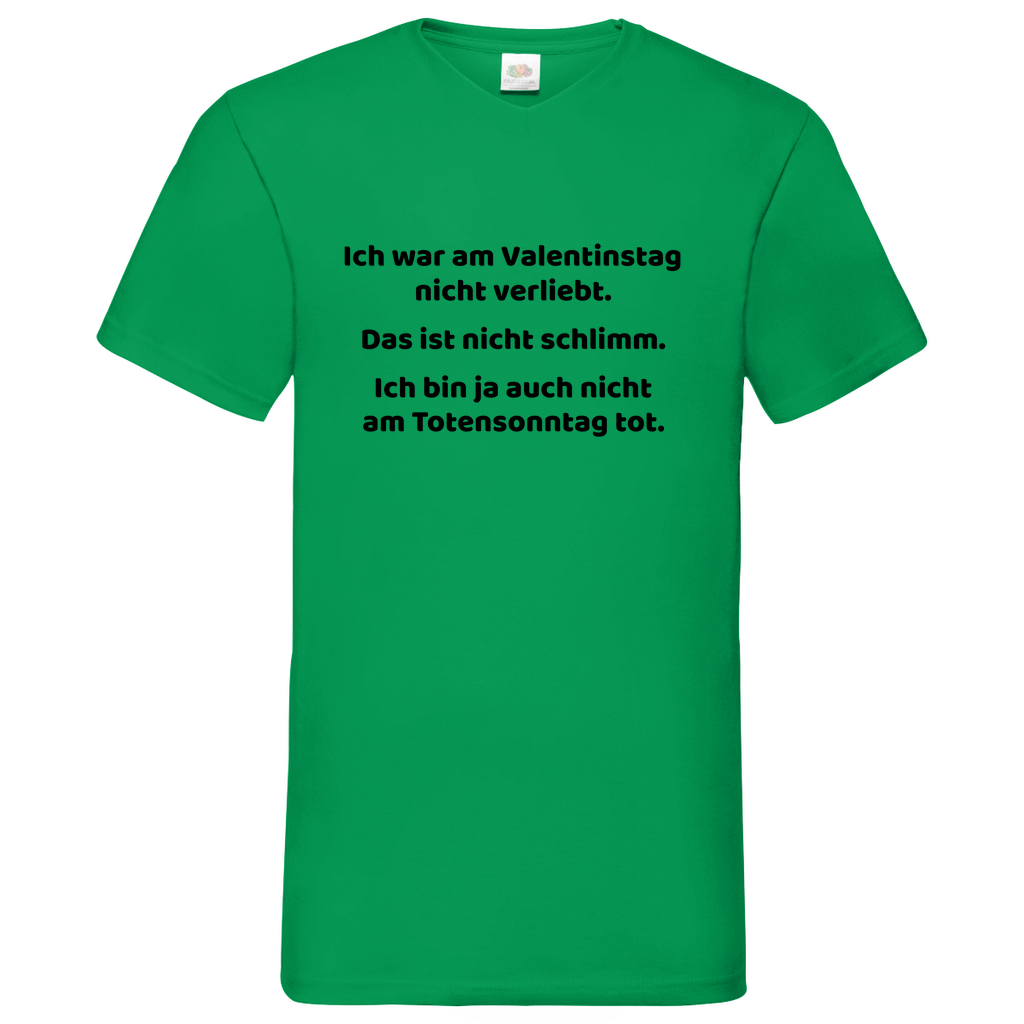 Totensonntag - V-Neck T-Shirt bright