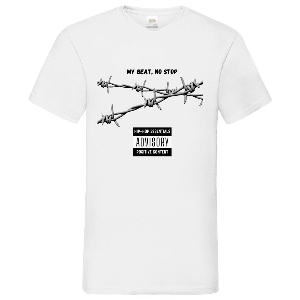 My Beat- V-Neck T-Shirt bright