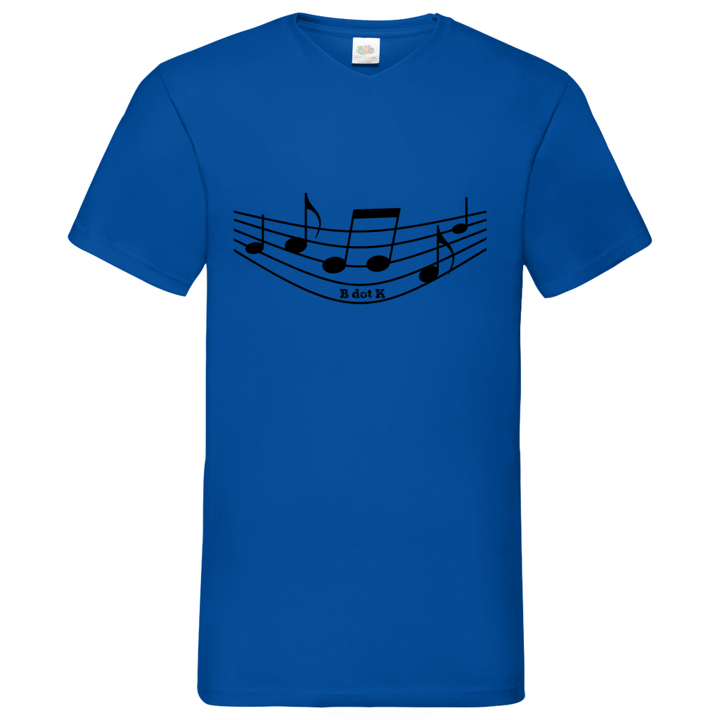 B dot K eco sound - V-Neck T-Shirt bright