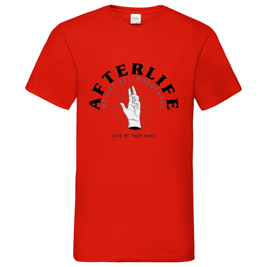 After Life - V-Neck T-Shirt bright