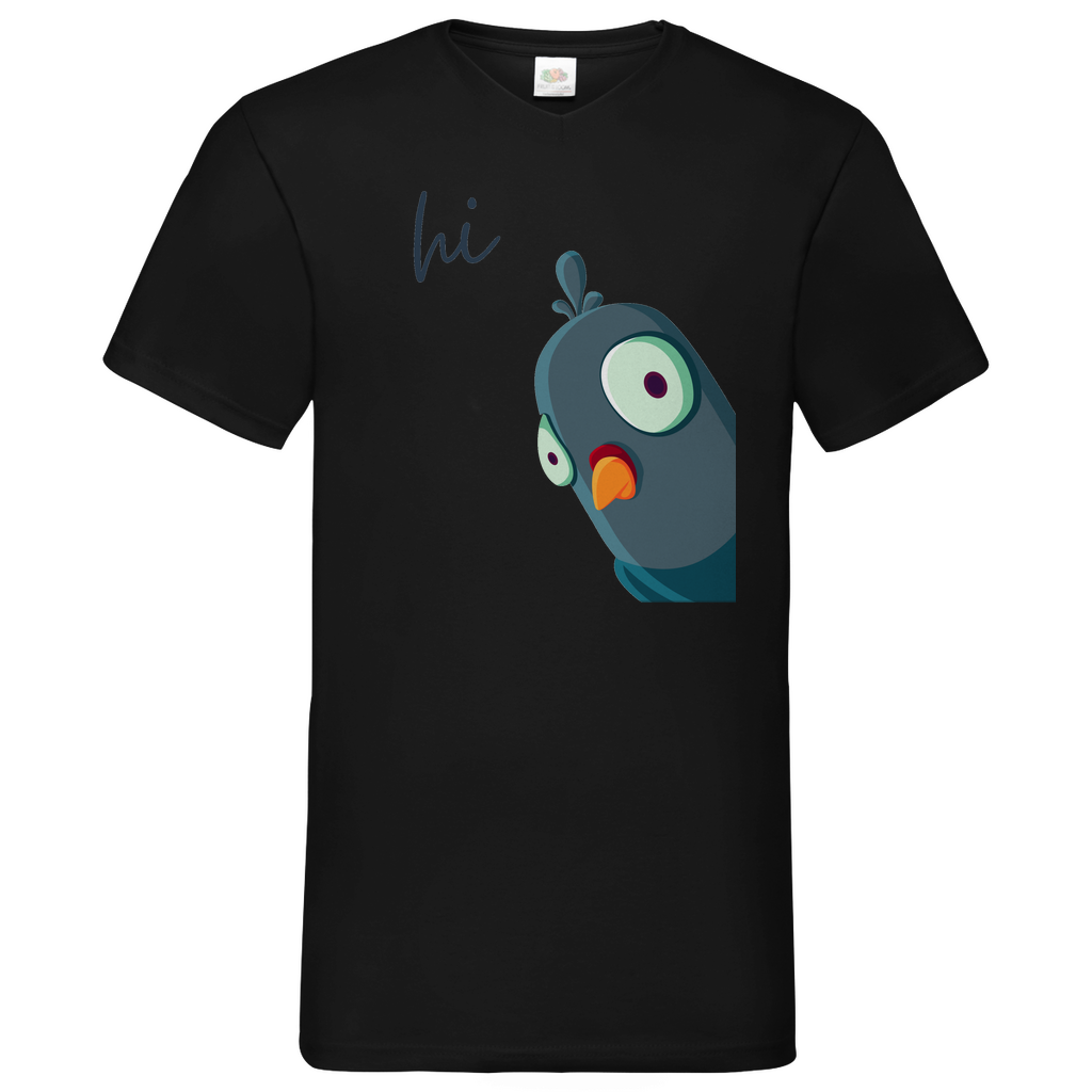 Hi Bird - V-Neck T-Shirt