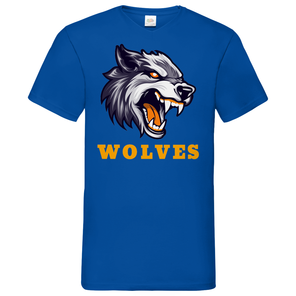 Wolfes - V-Neck T-Shirt