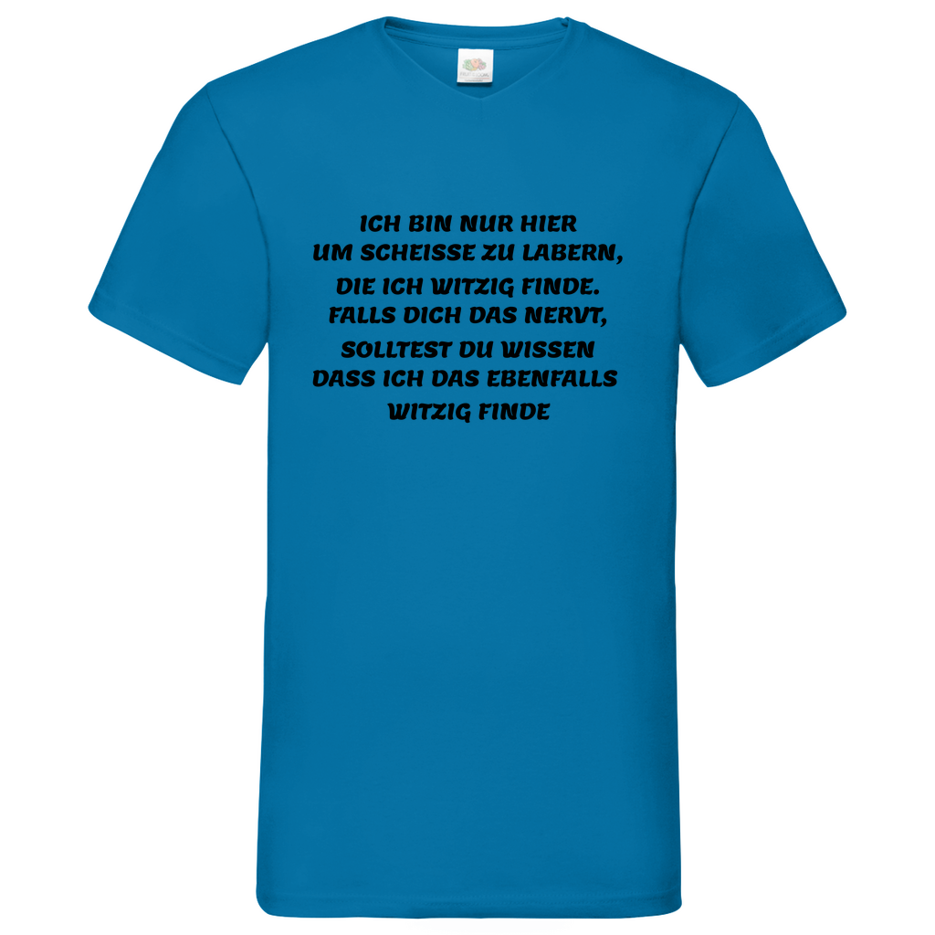 Labern - V-Neck T-Shirt bright