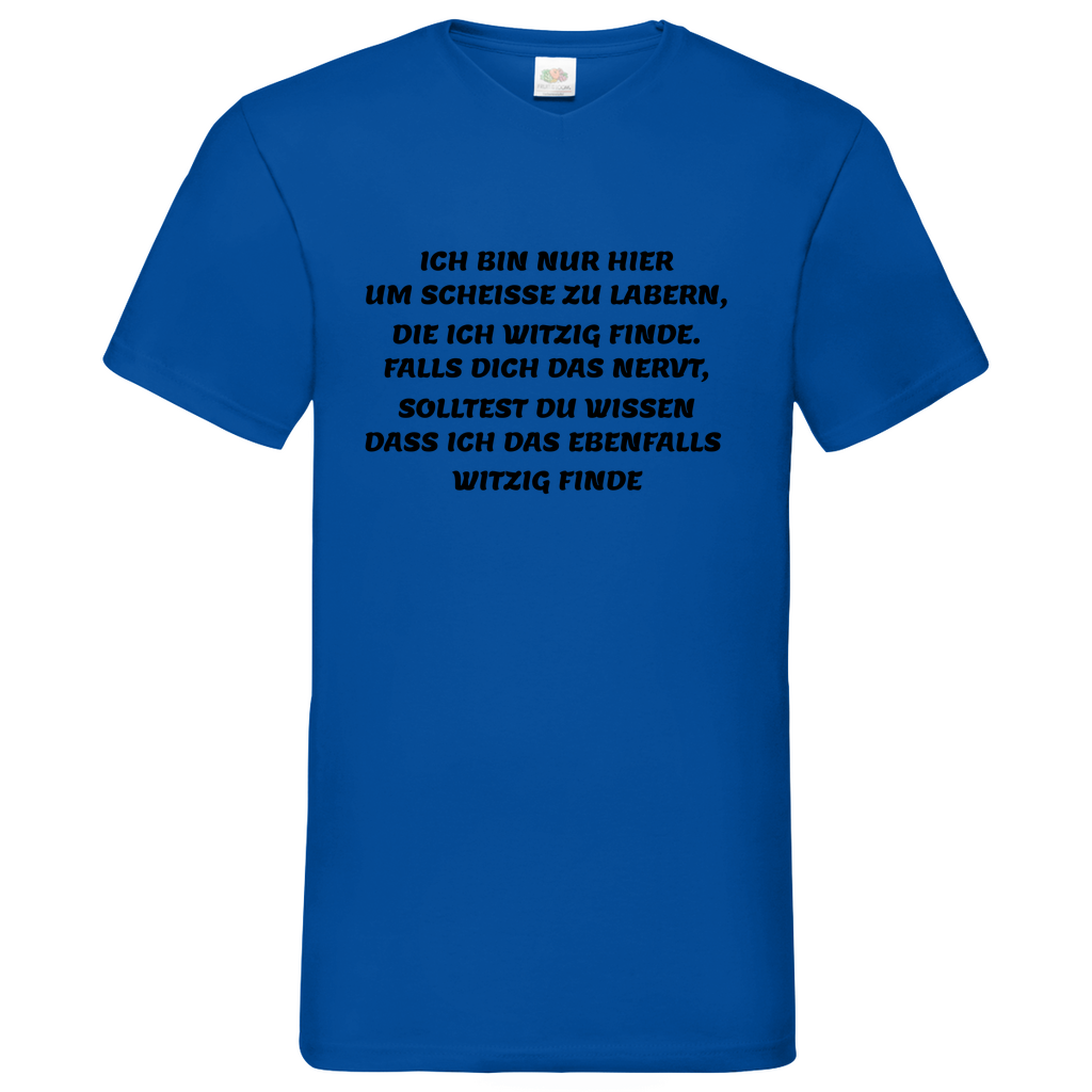 Labern - V-Neck T-Shirt bright