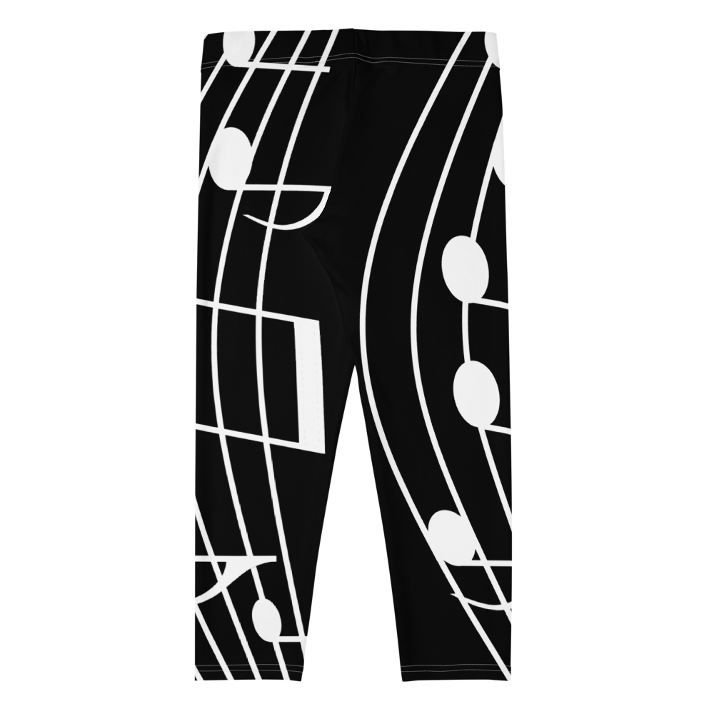 Capri-Leggings - Sound B dot K black/white
