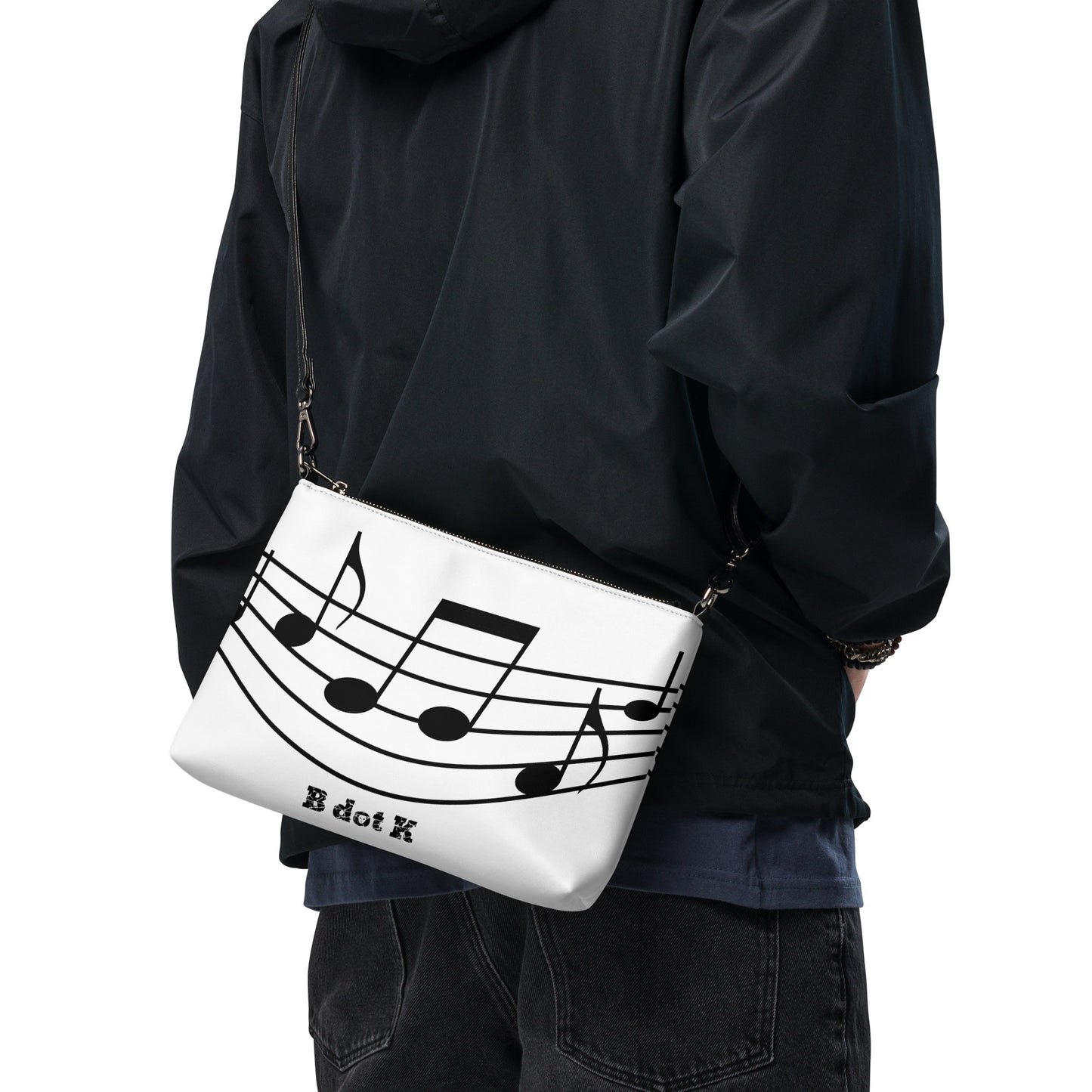 Crossbody bag - Sound B dot K white
