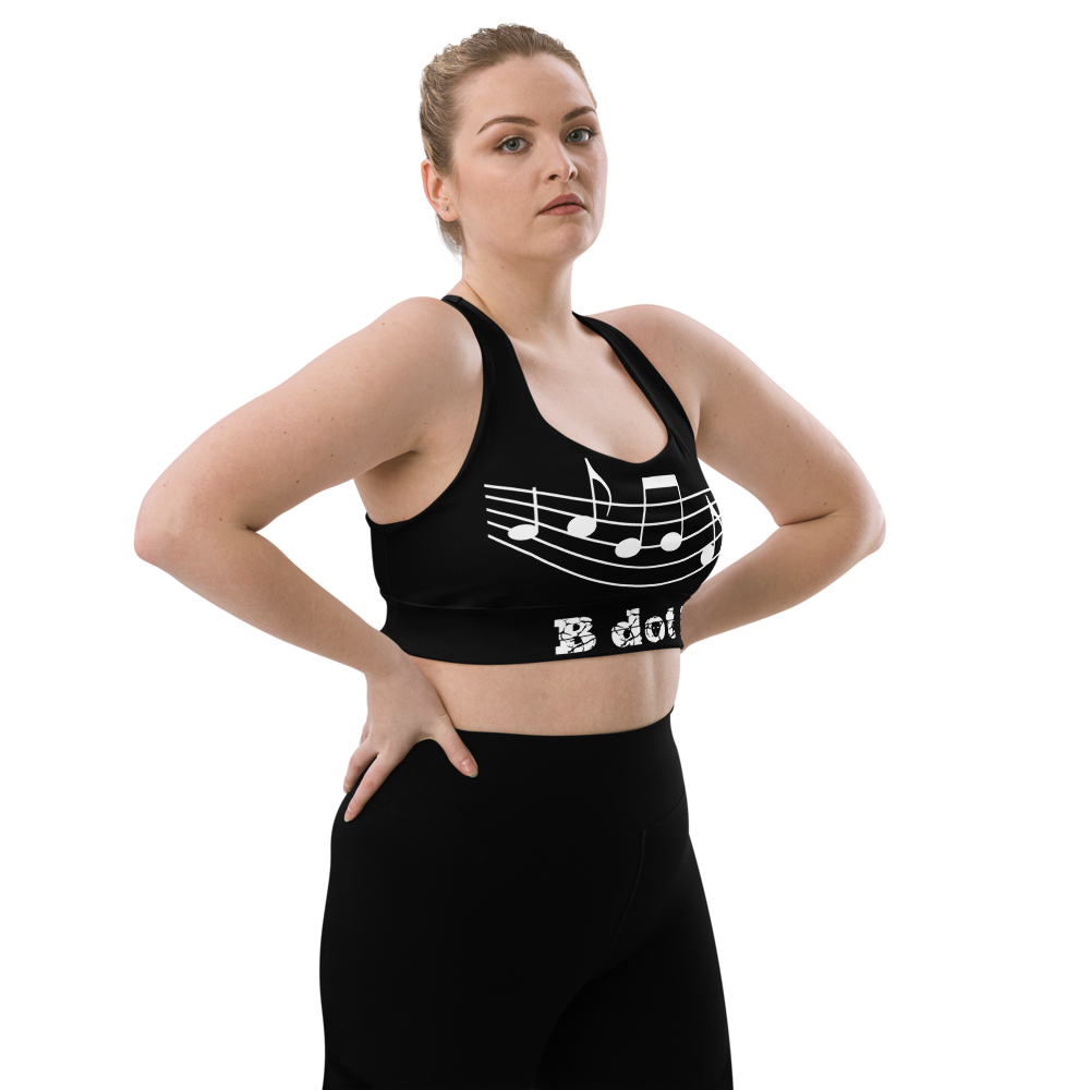 Longline sports Sound B dot K black/white
