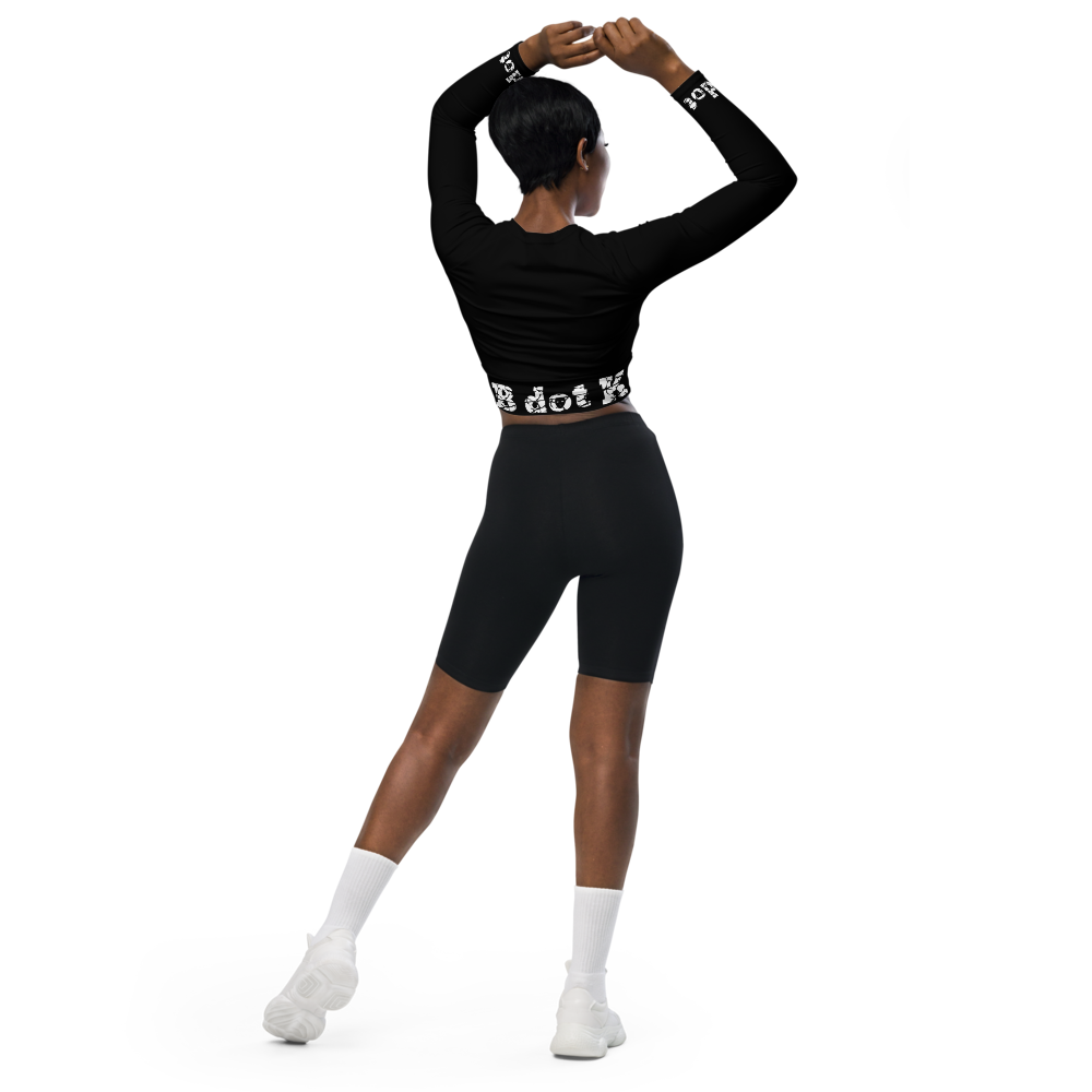 Crop-Top long-sleeve Sound - B dot K black