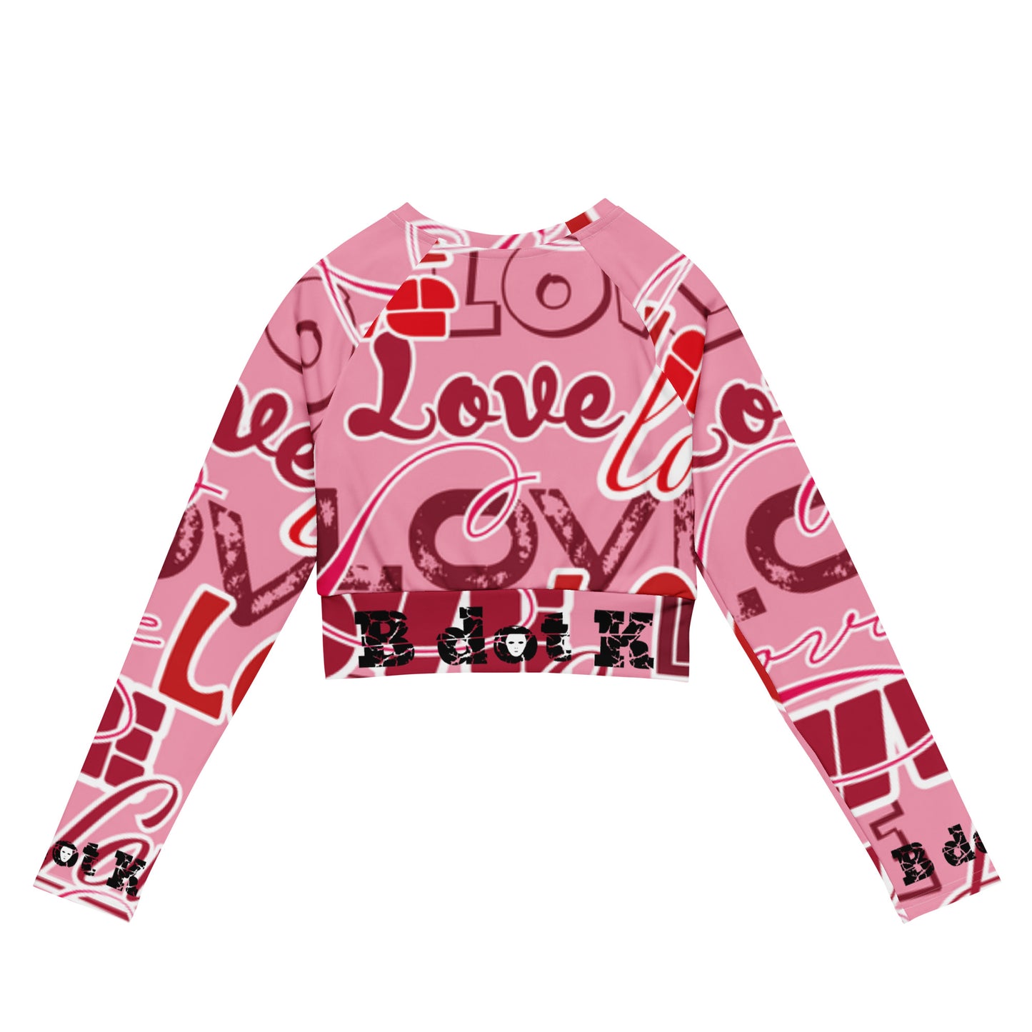 Crop-Top long-sleeve - Love B dot K