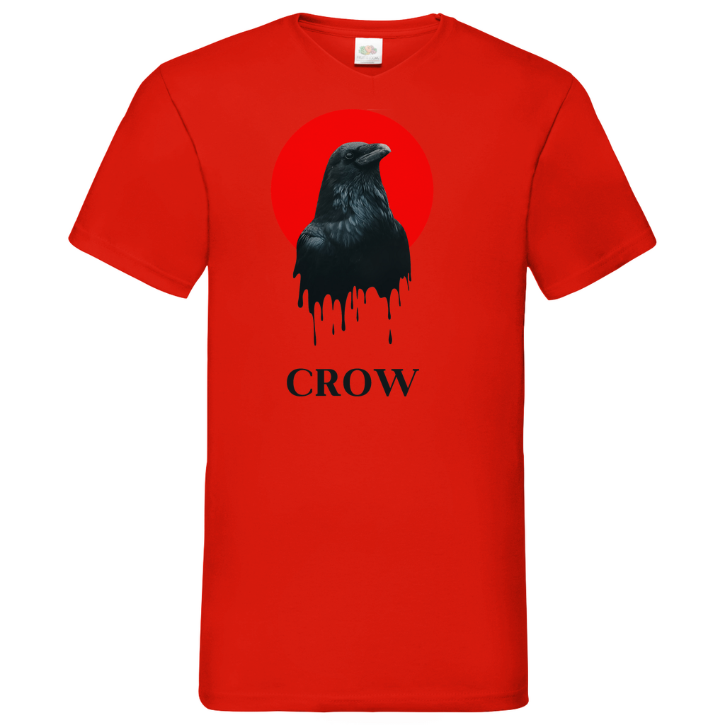 Crow - V-Neck T-Shirt