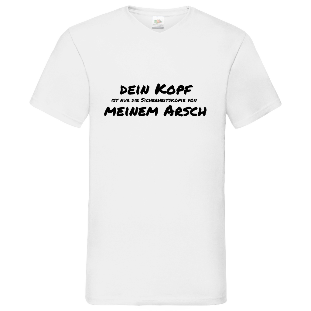 Sicherheitskopie - V-Neck T-Shirt bright