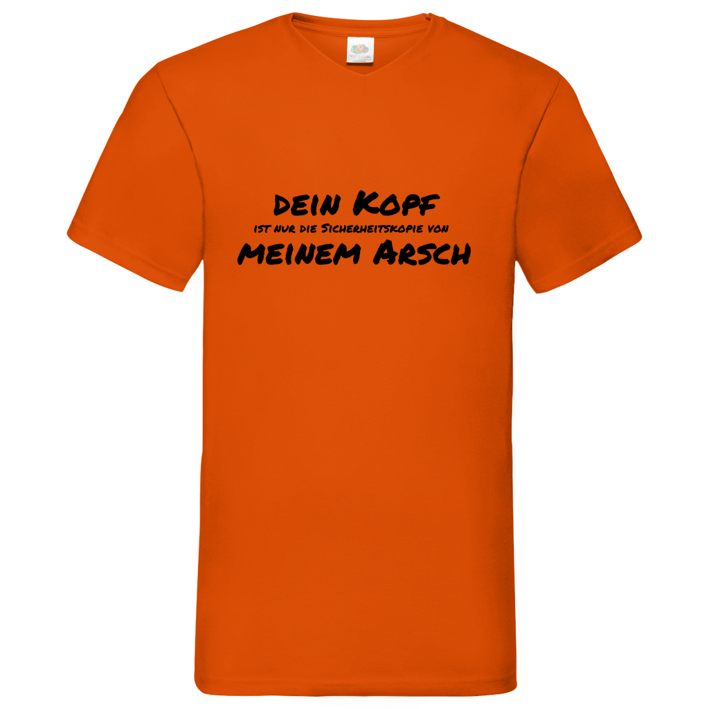 Sicherheitskopie - V-Neck T-Shirt bright