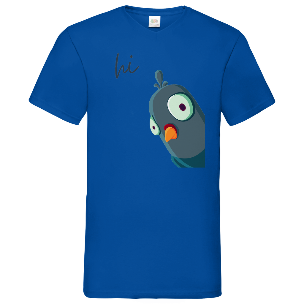 Hi Bird - V-Neck T-Shirt
