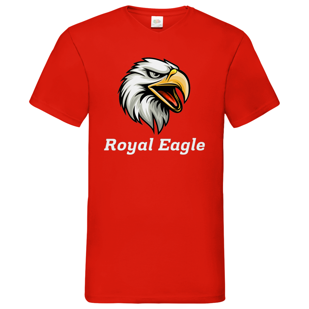 Eagle - V-Neck T-Shirt - dark