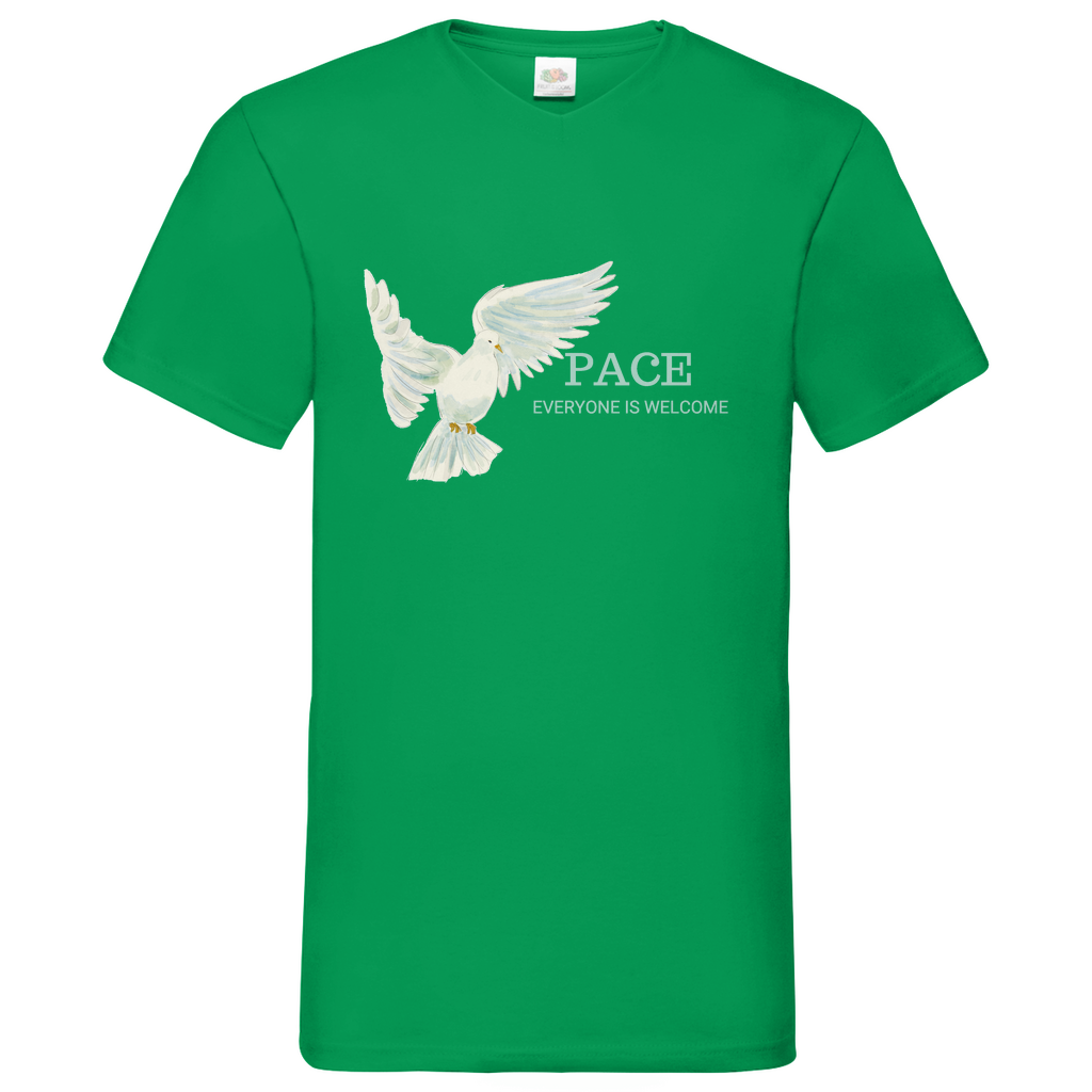 Peace Dove - V-Neck T-Shirt